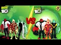 Ben 10 Prime VS Reboot Aliens