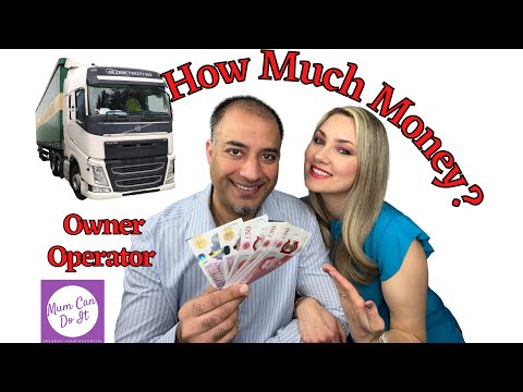 How Much Money Does Small Transport Business Make in the UK / Owner Operator How Much Revenue