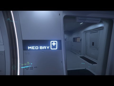 Star Citizen PTU 3.8.1 - New Gameplay Feature "MedBed"
