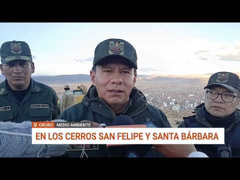 OPERATIVO DESTAPA MINERÍA ILEGAL EN LOS CERROS DE ORURO