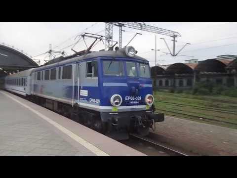 EP08-009 (EU: 140 005-6) z iC 61104 "FREDRO" (WR.GŁ.-WAWA.WSCH.) - start z WR.GŁ.