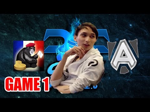 SingSing MFF Dota 2 - BeaverKnight vs Alliance Elimination Mode Game 1