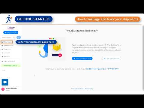 The Courier Guy - Online Portal