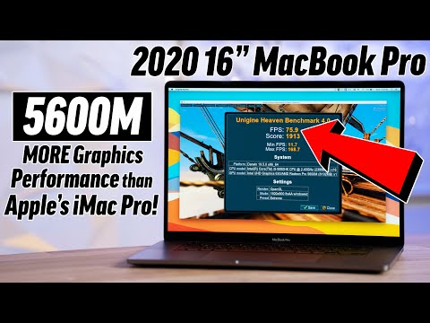 New 5600M GPU on 16" MacBook Pro: Performance Benchmarks