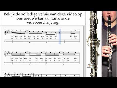 Klarinet Leren Spelen KAROL G, Shakira - TQG Tablatura um-a-n799 voorvertoningen