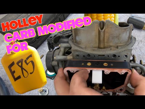 E85 Conversion for Holley 4150 / 4160 carburetors using a kit