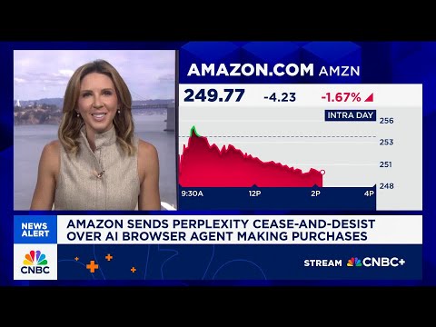Amazon sends Perplexity cease-and-desist over AI browser agents making purchases