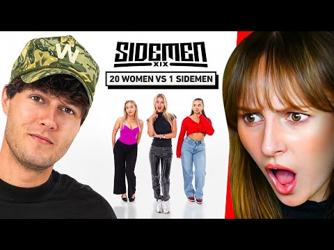 Freya Reacts to 20 WOMEN VS 1 SIDEMEN: ZACH JUSTICE EDITION