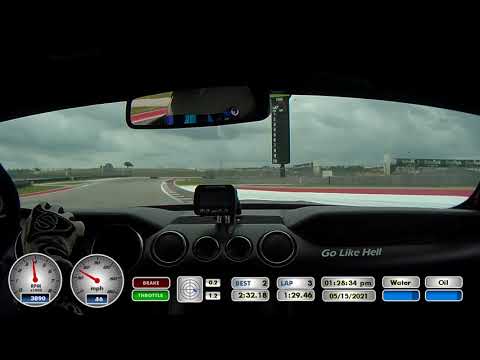 2:29 - GT350 Hot Lap at COTA with Edge Addicts