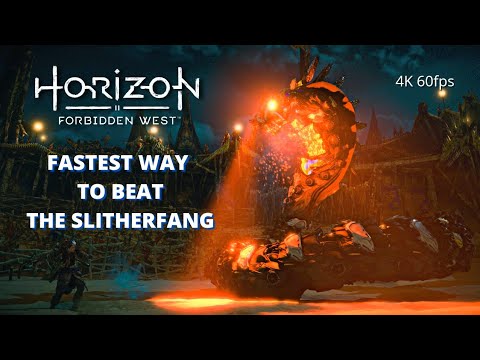 How to beat the Slitherfang | Rematch Arena | Horizon Forbidden West | PS5 4K 60fps