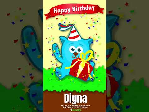 Digna Happy Birthday Angelclasico