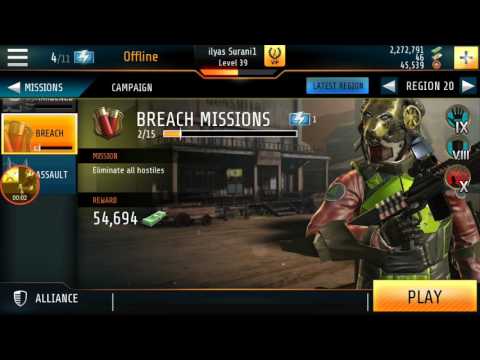 Kill Shot Bravo Region 20=3 Breach Mission Complete