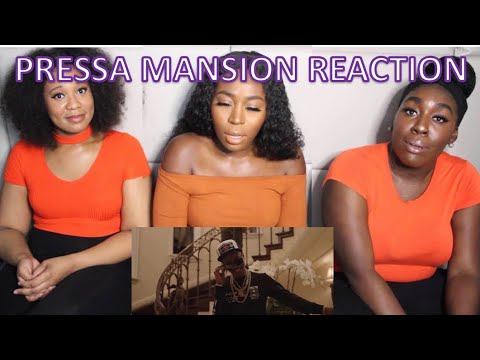 Pressa ft Houdini & 6ixbuzz - Mansion (Official Music Video) LIVE RATE & REACTION