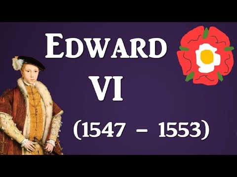 King Edward VI son of King Henry VIII Tudor Monarch of England | short biography 1537-53