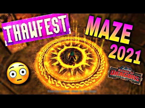 LOKIS/BORKS MAZE 2021 full walkthrough | Thawfest School of Dragons