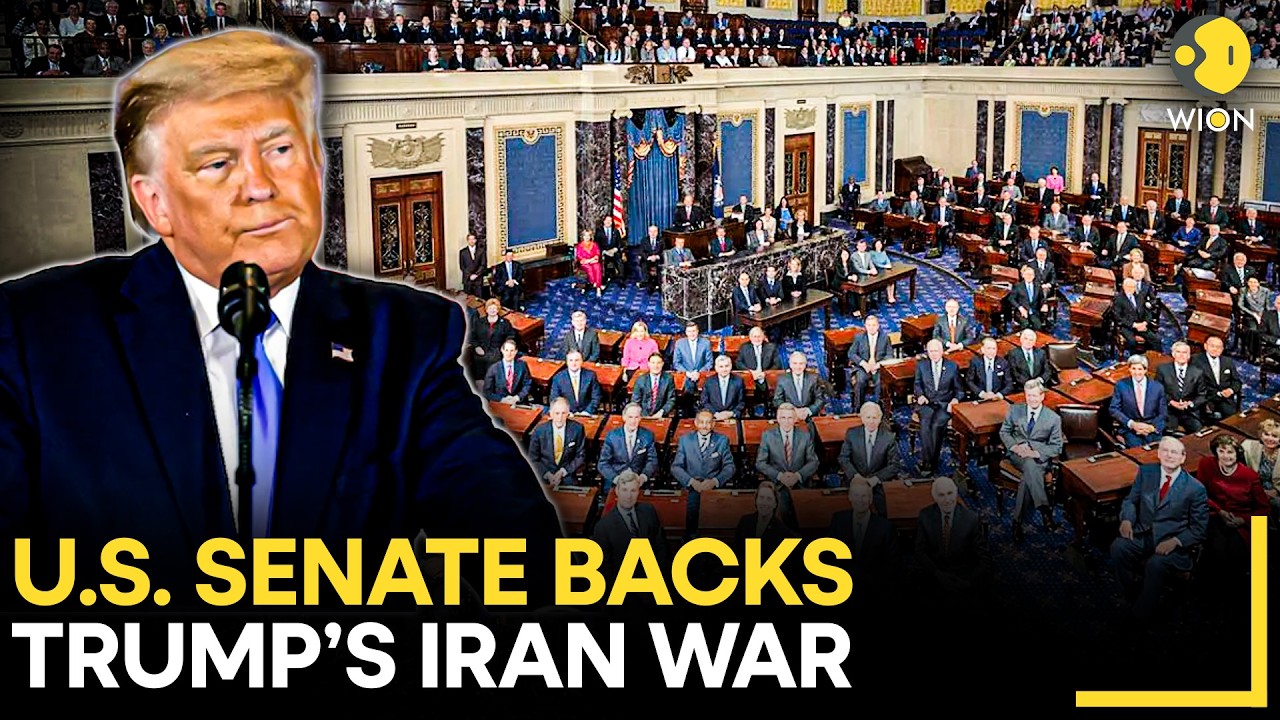 US-Iran War: US Senate Blocks Bipartisan Resolution To Halt Trump’s Air War On Iran | WION Originals