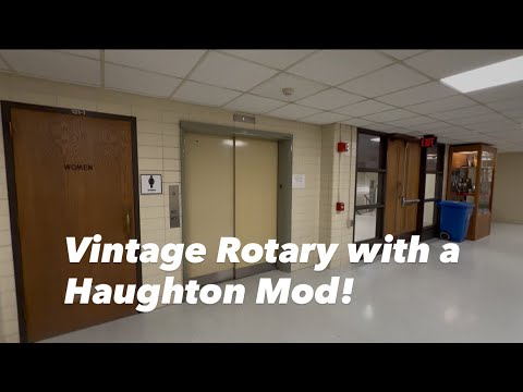 Awesome Old Rotary/Haughton Elevator @ ISU Kildee Hall - Ames, IA 