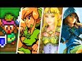 Evolution Of The Legend Of Zelda Intros 1986 2017 All Intro Animations