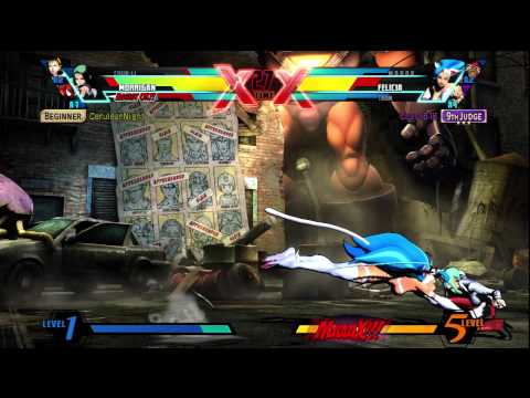 Ultimate Marvel vs Capcom 3 (PS3) -- Non-Ranked Matches 120 - The Keepaway Button Masher