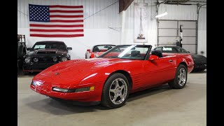 1992 Chevrolet Corvette Convertible For Sale - Walk Around Video