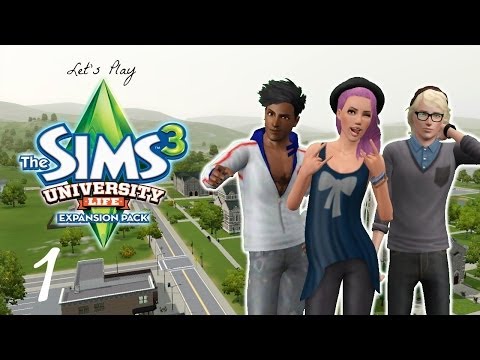 Let's Play: The Sims 3 University Life | Part 1 | Aptitude Testing