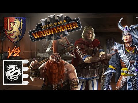 Heroes & Halberds! Grand Cathay vs Bretonnia - Total War Warhammer 3