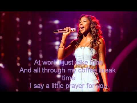 Amber Holcomb-I Say a Little Prayer-American Idol 12[Lyrics]