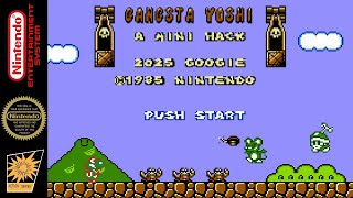 Gangsta Yoshi – A Mini Adventure (NES) SMB Romhack