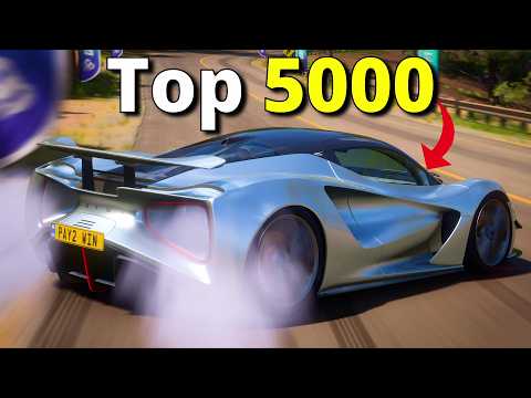 Can I Get Top 5000 On EVERY Drift Zone In Forza?