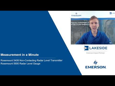 Measurement in a Minute - Rosemount 5900 vs 5408 PT 2