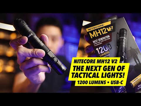 Nitecore NAUJA P30 zseblámpa, 1000lm, USB-C video