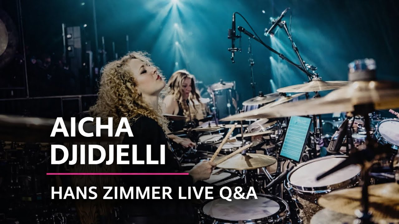 Hans Zimmer Live Drummer Aicha Djidjelli Reacts