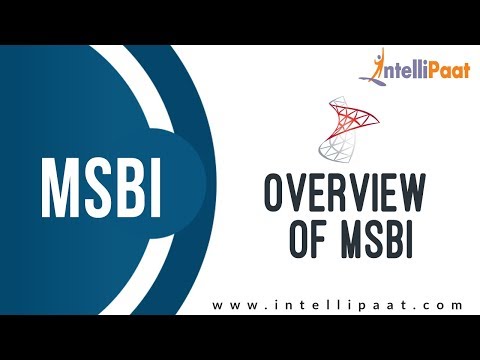 Overview of MSBI | MSBI Tutorial | Online MSBI Training | Intellipaat