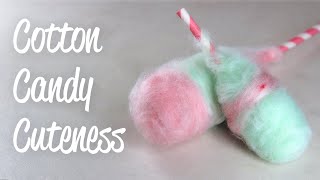 Make Fake Cotton Candy | Fairy Floss | DIY Craft Cotton Candy