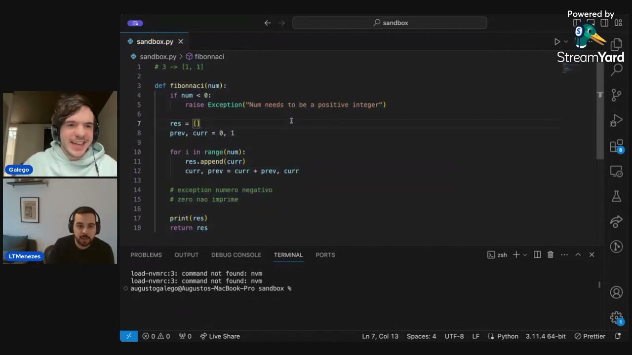 Entrevista Ao Vivo Com Engineering Manager