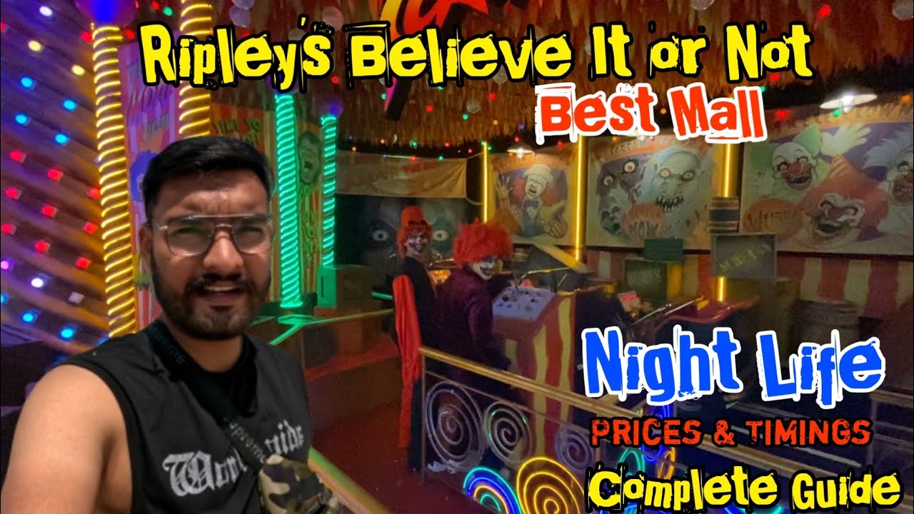 A traveler explores the wonders of Ripley's Believe It or Not! Museum.