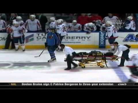 Atlanta Thrashers Ondrej Pavelec Goalie Collapses
