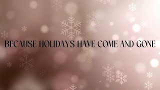 Céline Dion - Don&#39;t Save It All for Christmas Day (Lyrics)