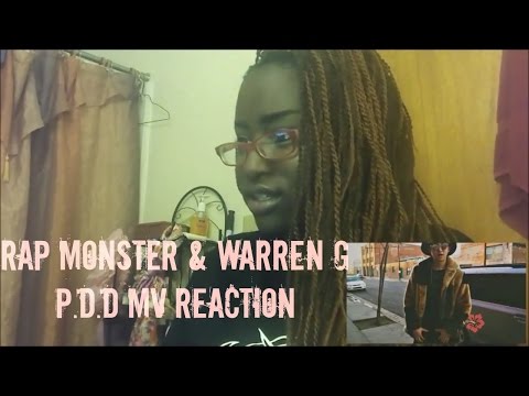 Rap Monster & Warren G - P.D.D (Please Don't Die) MV Reaction - TIA - KDORKS