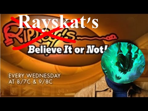 Rayskat's believe it or not - this flay was calculated.