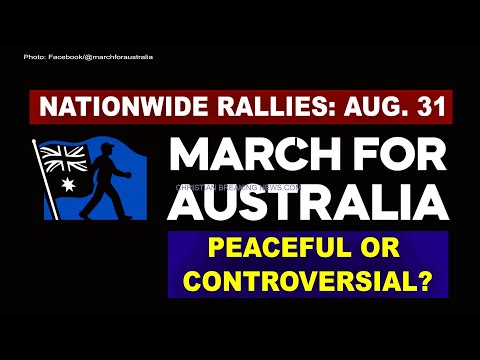 ‘March for Australia’ Nationwide Protests Set for AUG 31 | Police Monitoring Closely