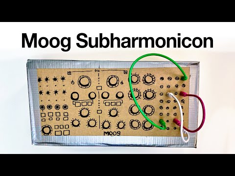 Moog Subharmonicon - "unboxing" and first thoughts