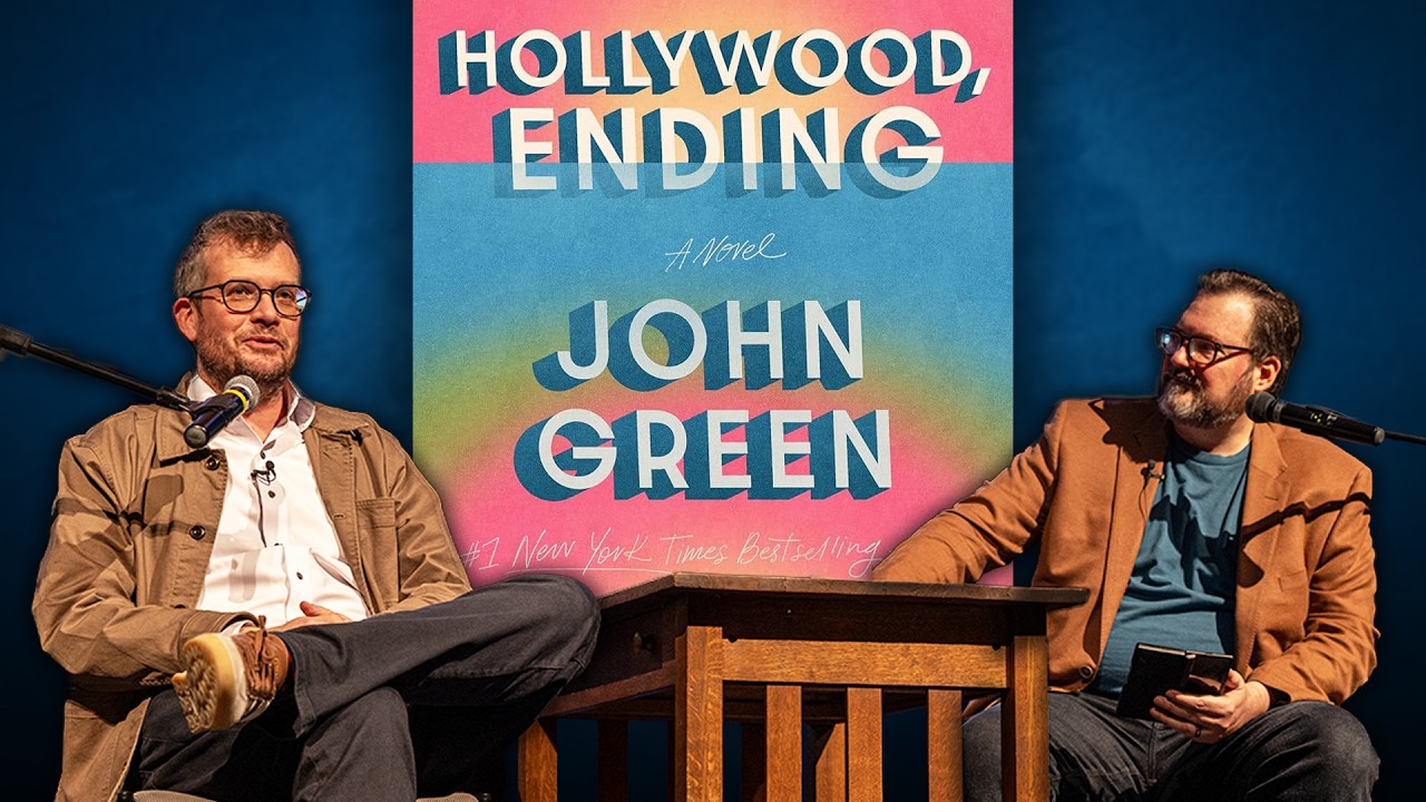 Fame, Vulnerability, and Andy Warhol: John Green and Brandon Sanderson Talk "Hollywood, Ending"