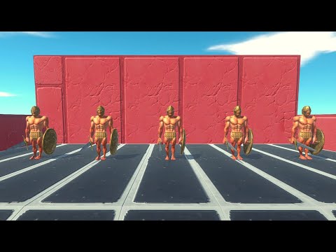 Impossible Maze - 5x Achilles ARBS | Animal Revolt Battle Simulator