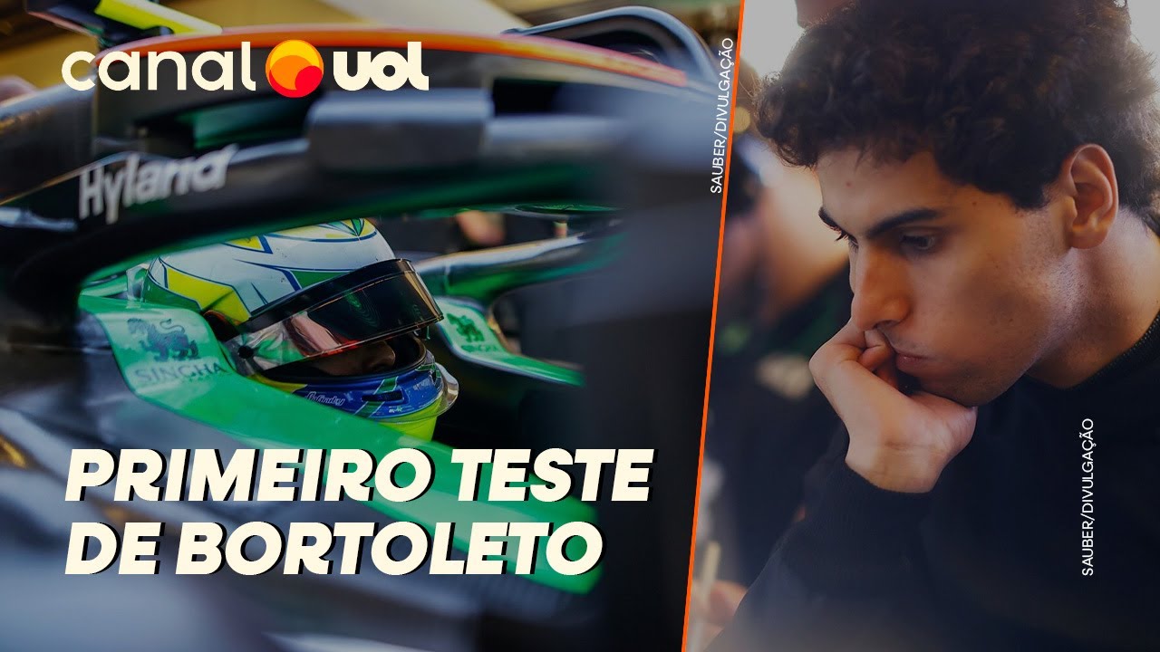 BORTOLETO FAZ 1º TESTE COM A SAUBER: BRASILEIRO CONFESSA CANSAÇO APÓS EXPERIMENTAR CARRO DE F1