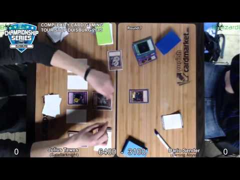 YGO: CCG Tour Stop - Duisburg 2015: Round 7: Satellarknights VS Burning Abyss