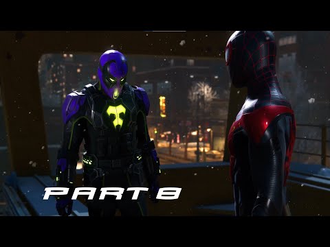 SPIDER-MAN MILES MORALES PS5 Walkthrough Gameplay Part 8 - PROWLER (Playstation 5)