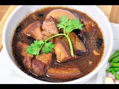 [Thai Food] Stewed Pork and Egg With Spices (Moo Pa Lo)