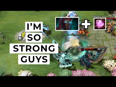 Terrorblade with Invoker's Alacrity is too strong for enemies backdoor protection