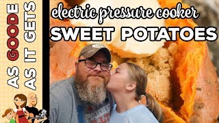 Electric Pressure Cooker Sweet Potatoes